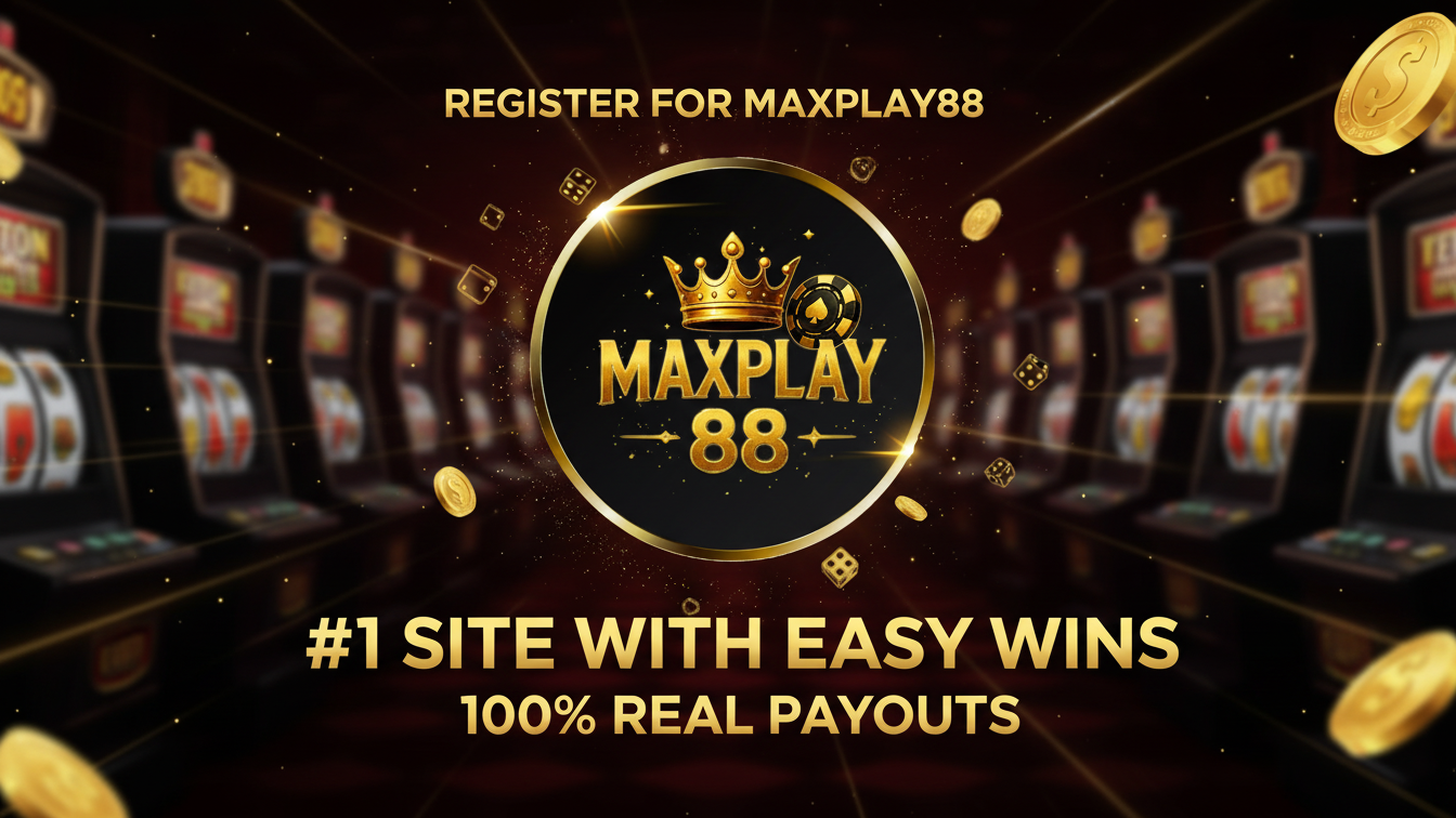 สมัครสล็อตเว็บตรง Maxplay88 เว็บอันดับ 1 แตกง่าย จ่ายจริง
